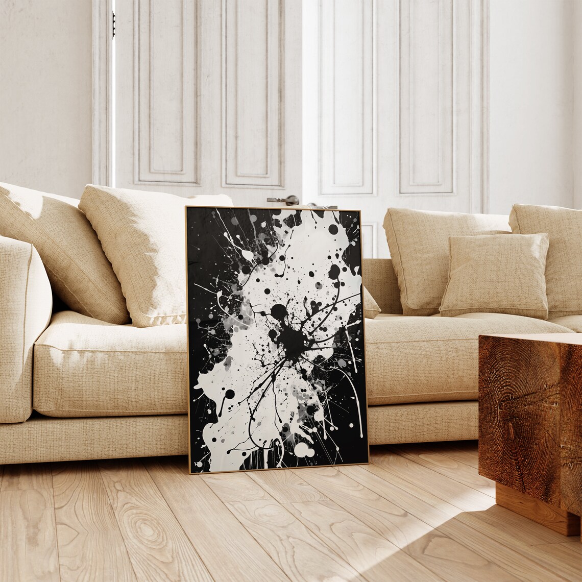 Jackson Pollock Abstract Art Poster, Maximalist Decor - Image 5