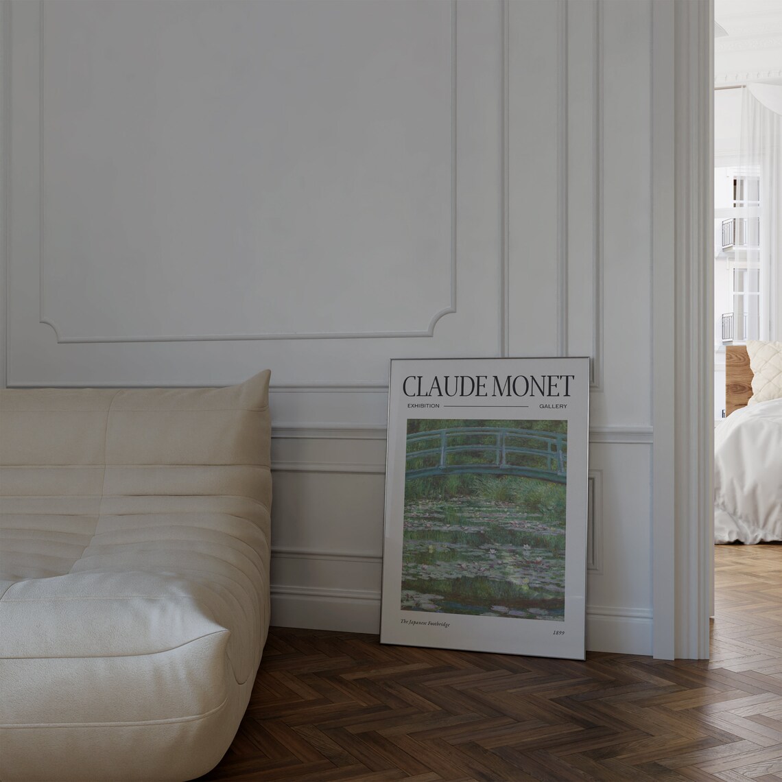 Claude Monet Mid Century Modern Wall Art Print - Image 2