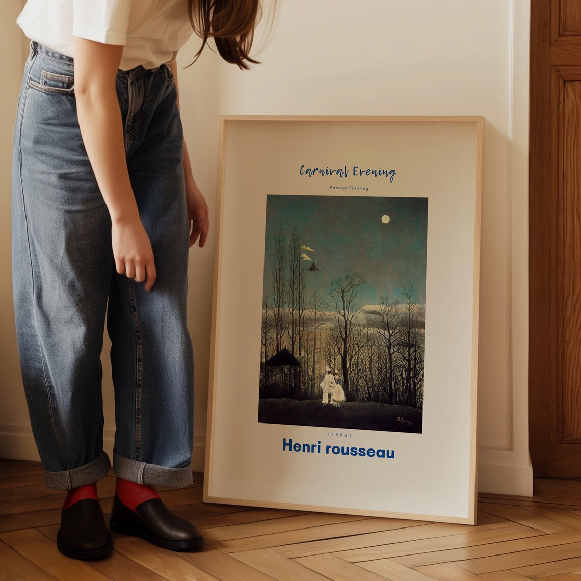 Henri Rousseau Poster Scene In Bagneux On The Outskirts Of Paris Realism Art Antique Decor Home Decoration Garden Poster - Image 4