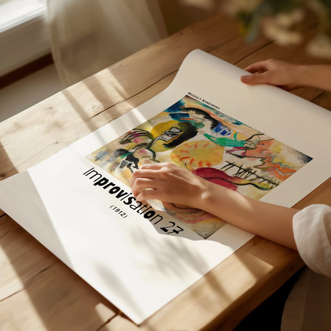 Wassily Kandinsky Improvisation 27 1912 Colorful Abstract Art Poster - Image 2