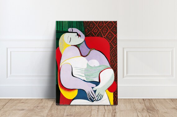 Le Rêve by Picasso, The Dream Art Print