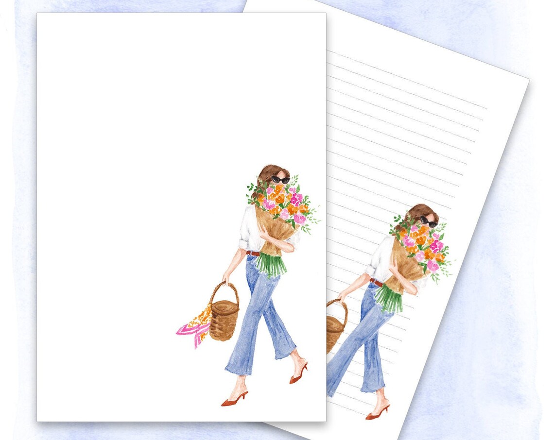 Stationery Paper, Lined and Unlined Note Paper