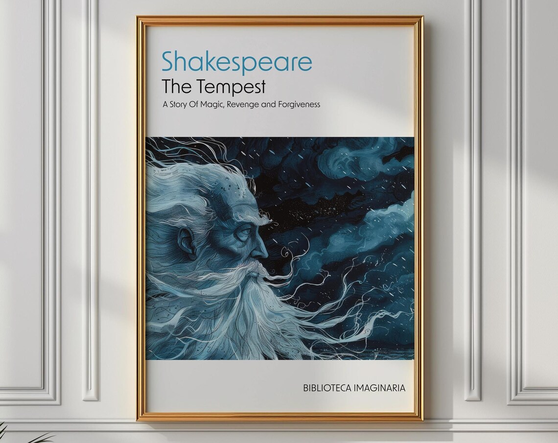 The Tempest Shakespeare Theatre Art Poster Print