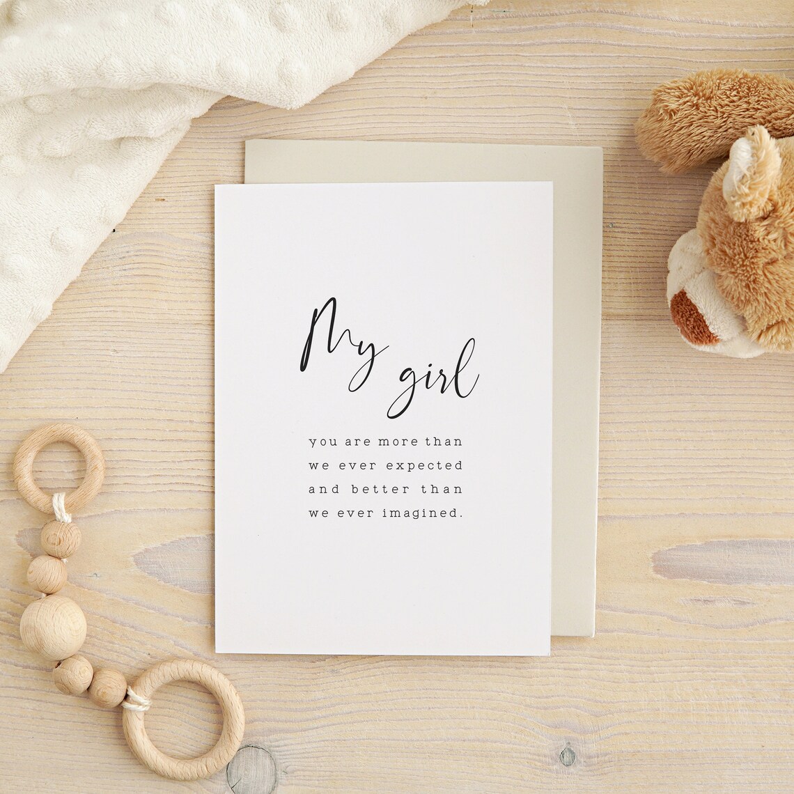 Baby Girl Nursery Quote Print, Room Decor - Image 2