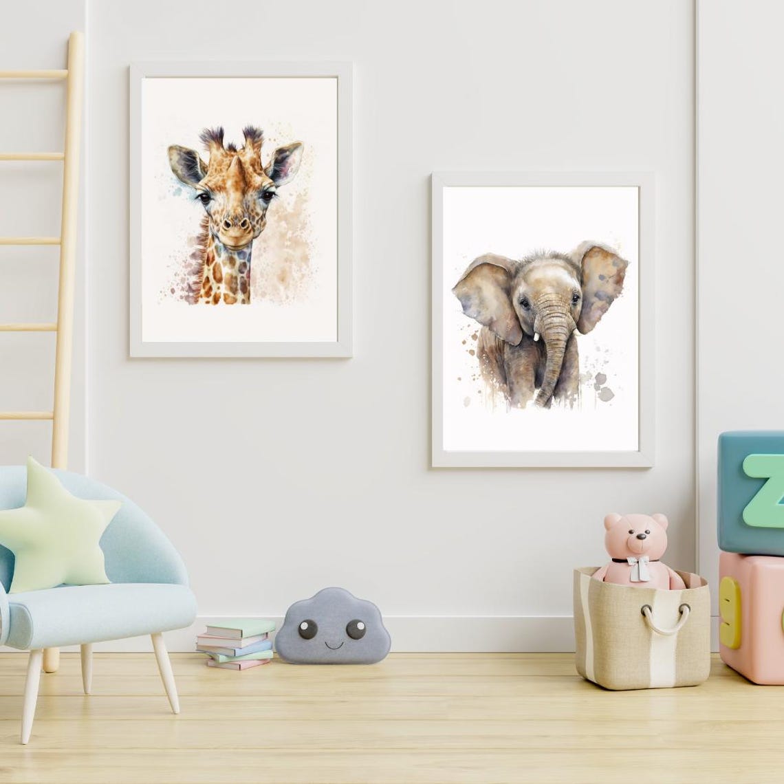 Baby Giraffe Animal Print - Image 3
