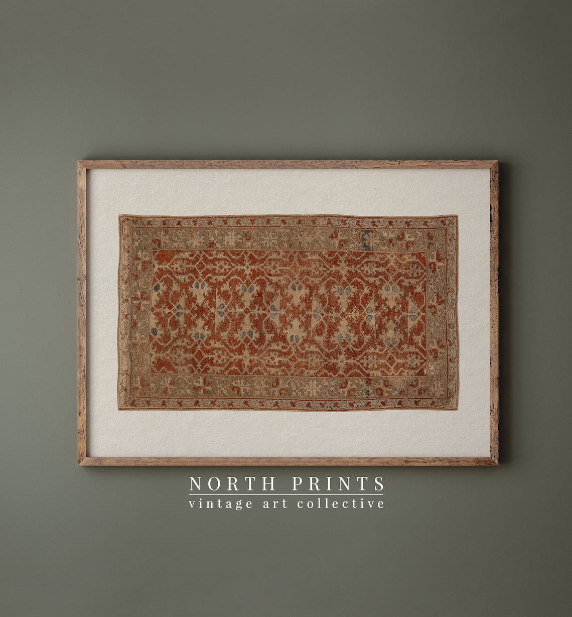 Tapestry Wall Art, Vintage Textile Autumn Decor - Image 3