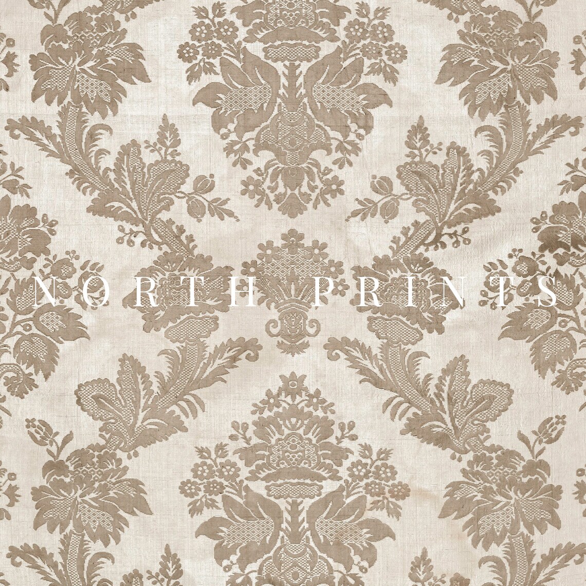 Vintage Tapestry Art in Neutral Soft Tones - Image 3