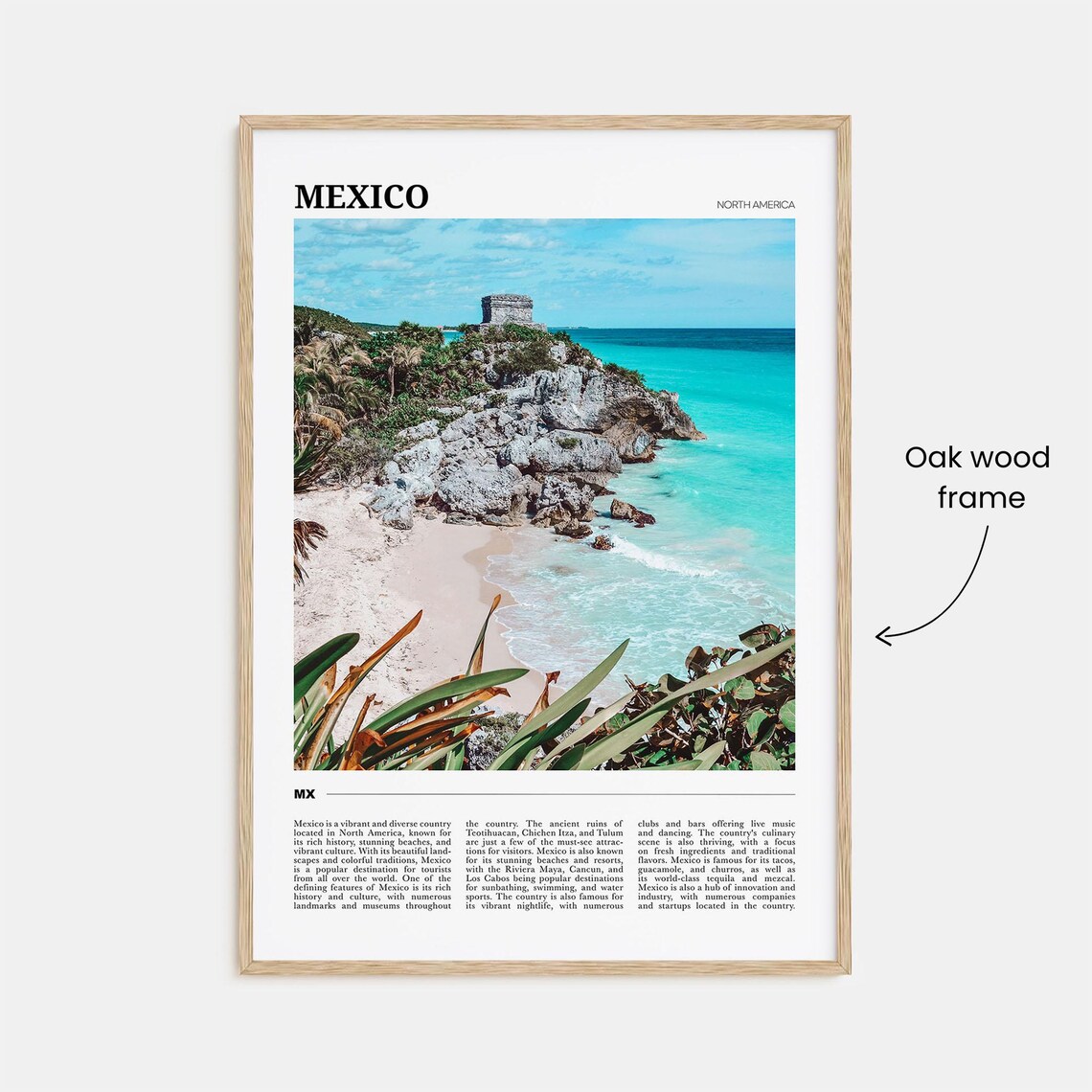 Mexico Travel Poster No 2, North America Art Print - Image 3