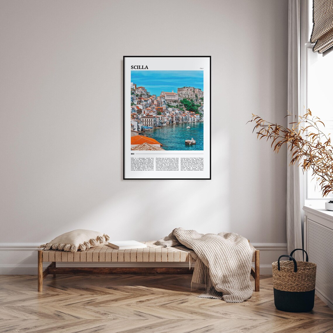 Scilla Travel Poster, Italy Place Art Print - Image 4