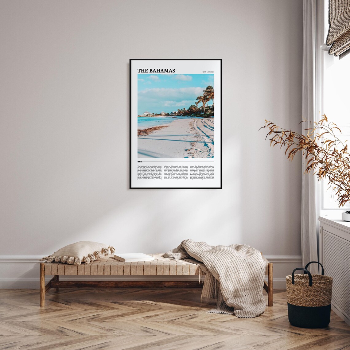 The Bahamas Travel Poster, North America Art Print - Image 4