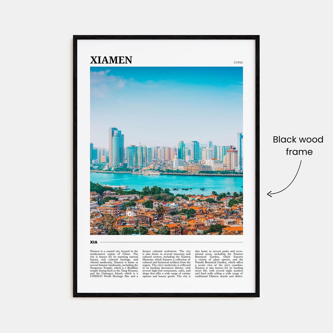 Xiamen Travel Poster, China Place Wall Art - Image 2