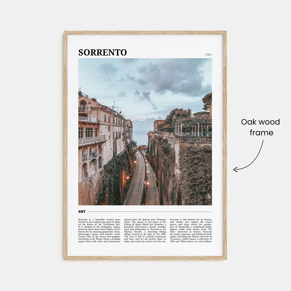 Sorrento Travel Poster, Italy Travel Poster - Image 3