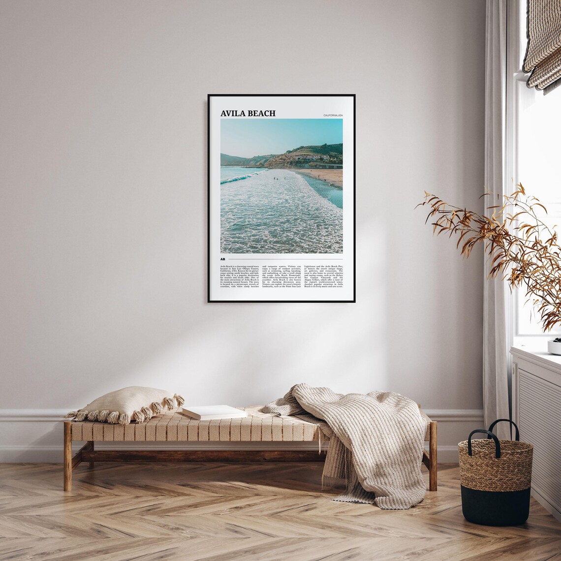 Avila Beach Travel Poster, California USA - Image 4