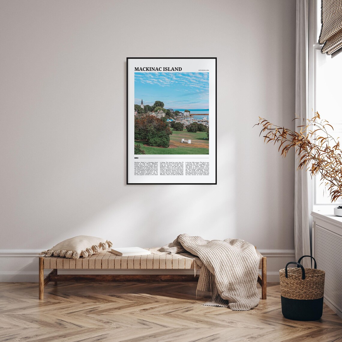 Mackinac Island Travel Poster, USA Travel Art Print - Image 4