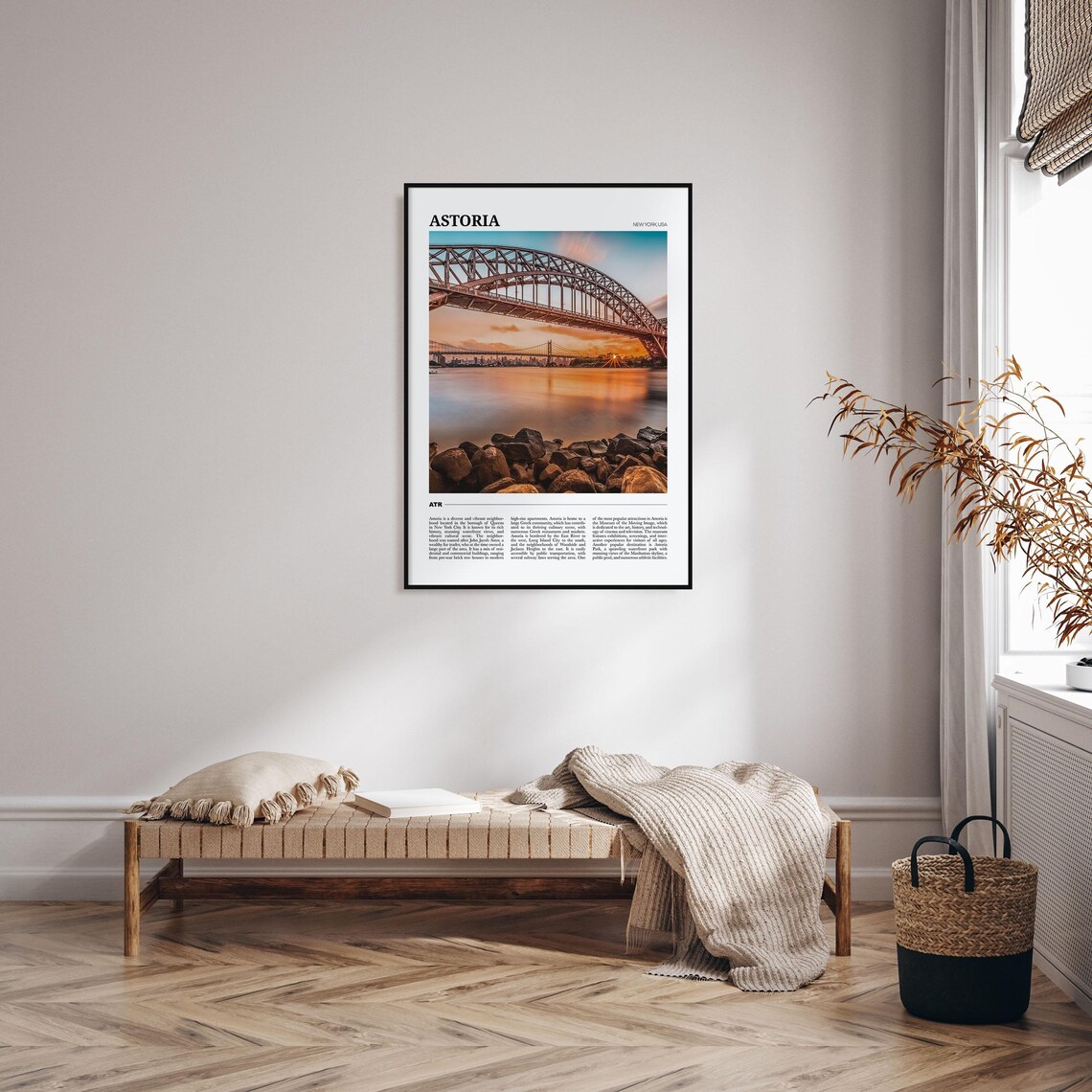 Astoria Travel Poster, New York Place Art Print - Image 4