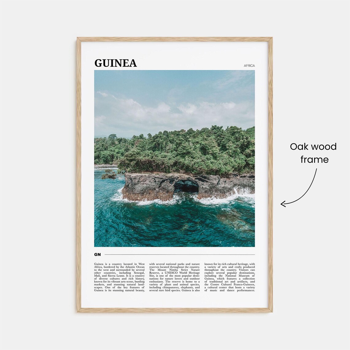 Guinea Travel Poster No. 1, Africa Poster Print - Image 3