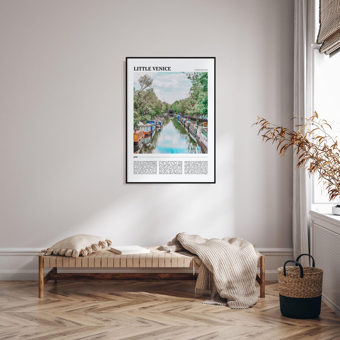 Little Venice Travel Poster, London Wall Art Print - Image 4