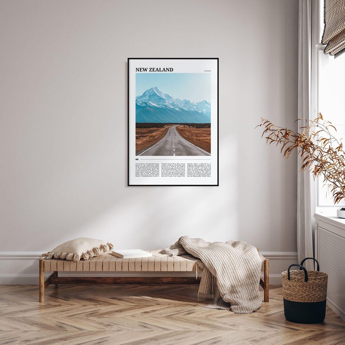 New Zealand Travel Poster, Oceania Wall Art - Image 4