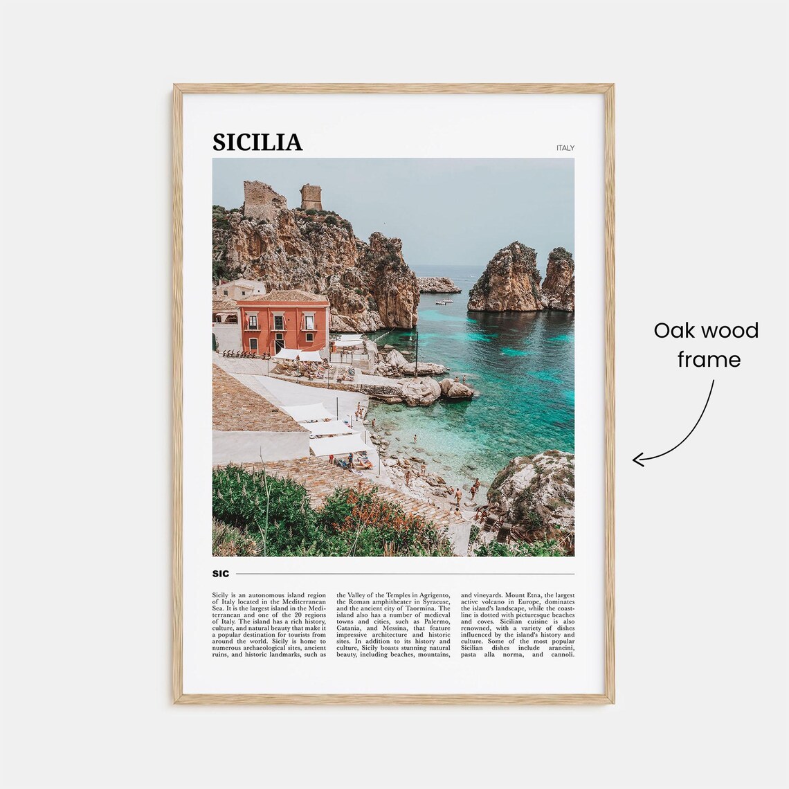 Sicilia Travel Poster, Italy Travel Wall Art - Image 3