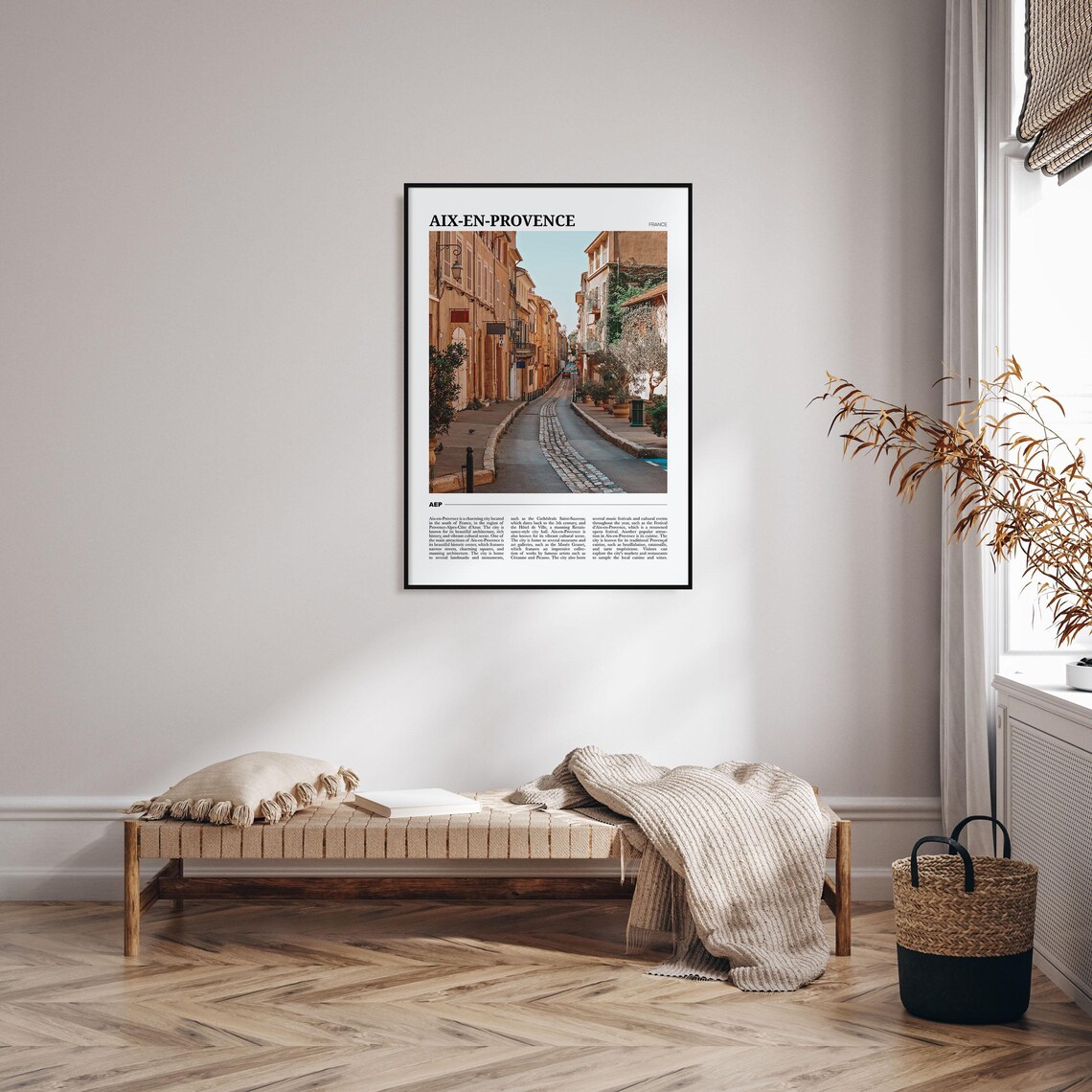 Aix En Provence Travel Poster, France Wall Art Print - Image 4