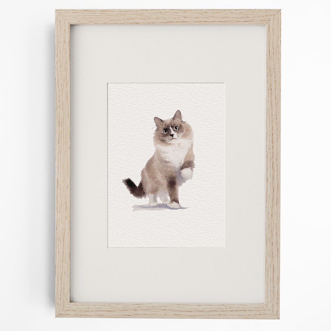 Mini Custom Watercolor Pet Portrait Dog Portrait From Photo Hand Painted Pet Portrait Pet Painting Custom Dog Portrait Pet Memorial Gift - Image 3
