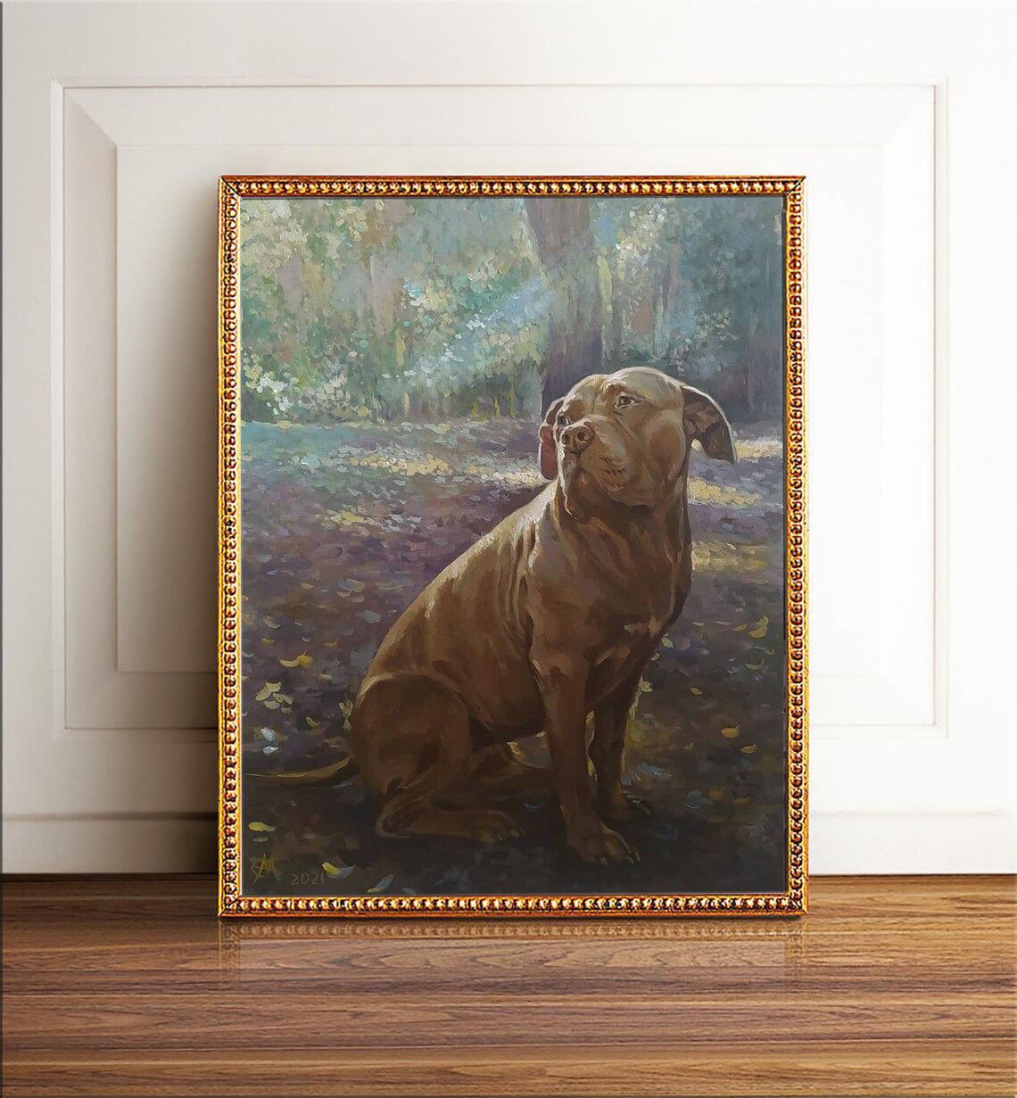 Dog Portrait, Personal Pet Portrait Art Print