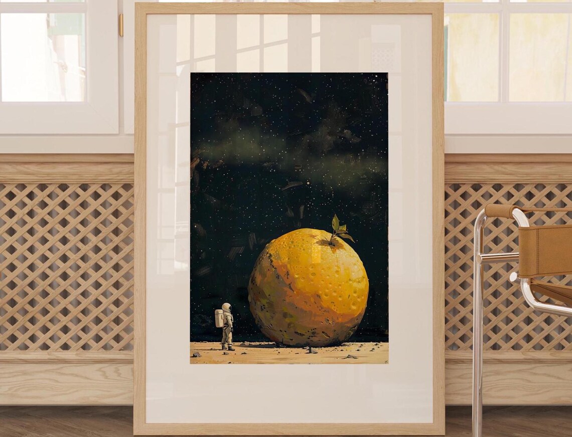 Space Wall Art - Solar System Poster Print