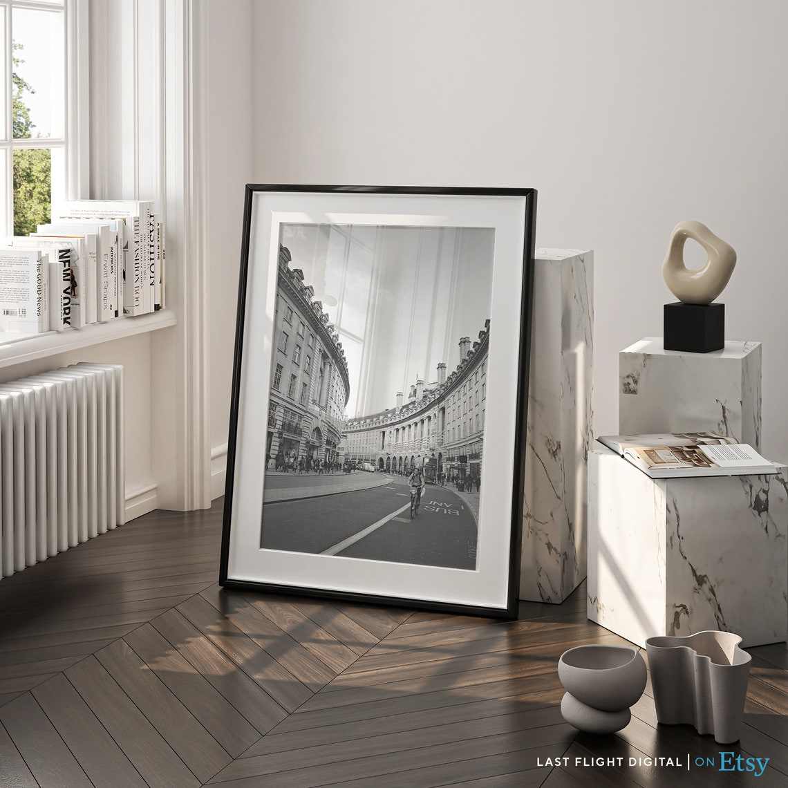 London Print Uk Poster England Poster London Poster United Kingdom Art London Cityscape Downtown Black White Photo Uk Print - Image 3