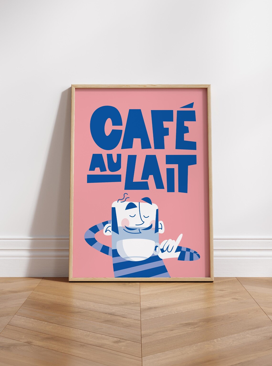 Coffee Print, Mid-Century Kitchen Art Poster