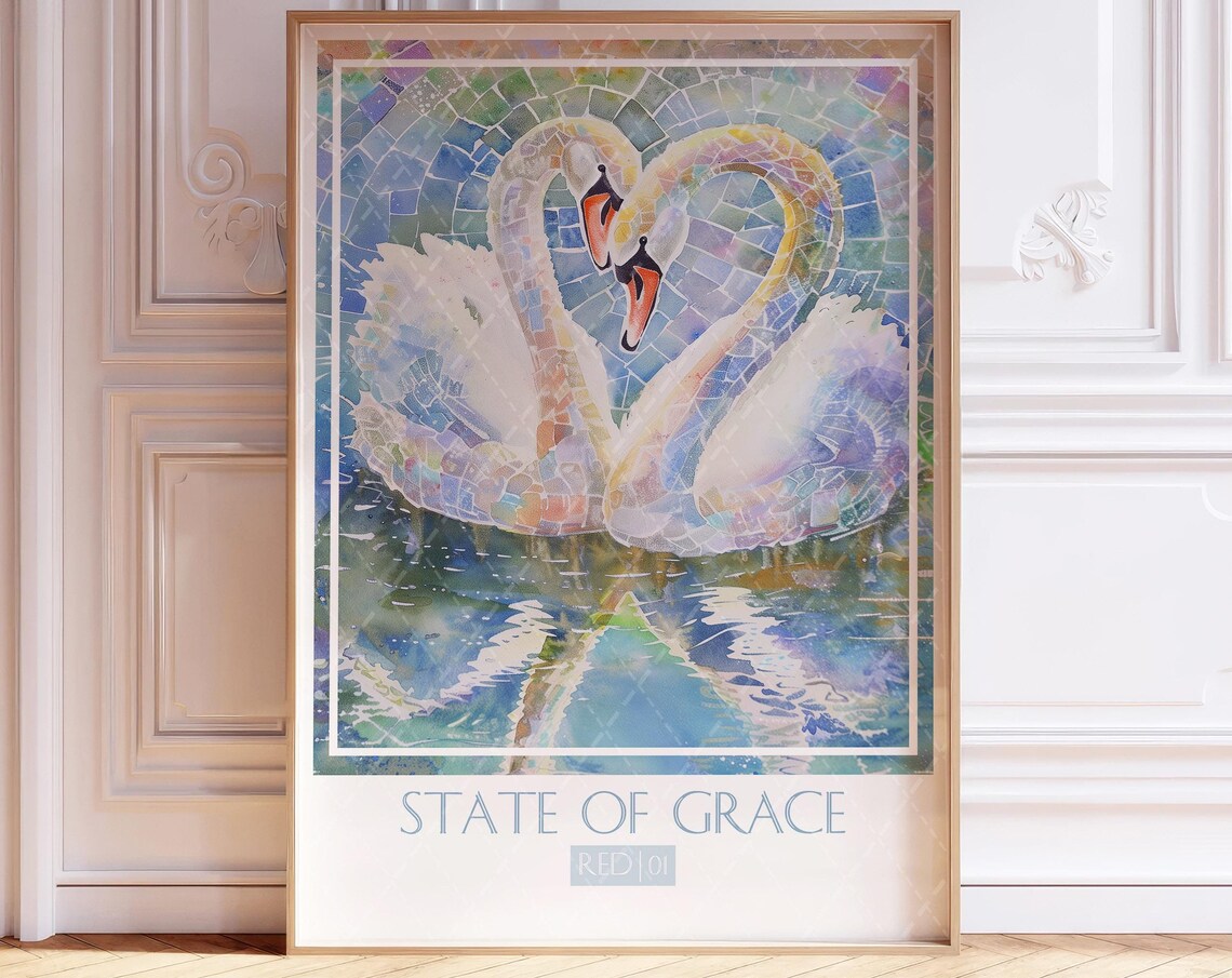State Of Grace Song Watercolor Art Print