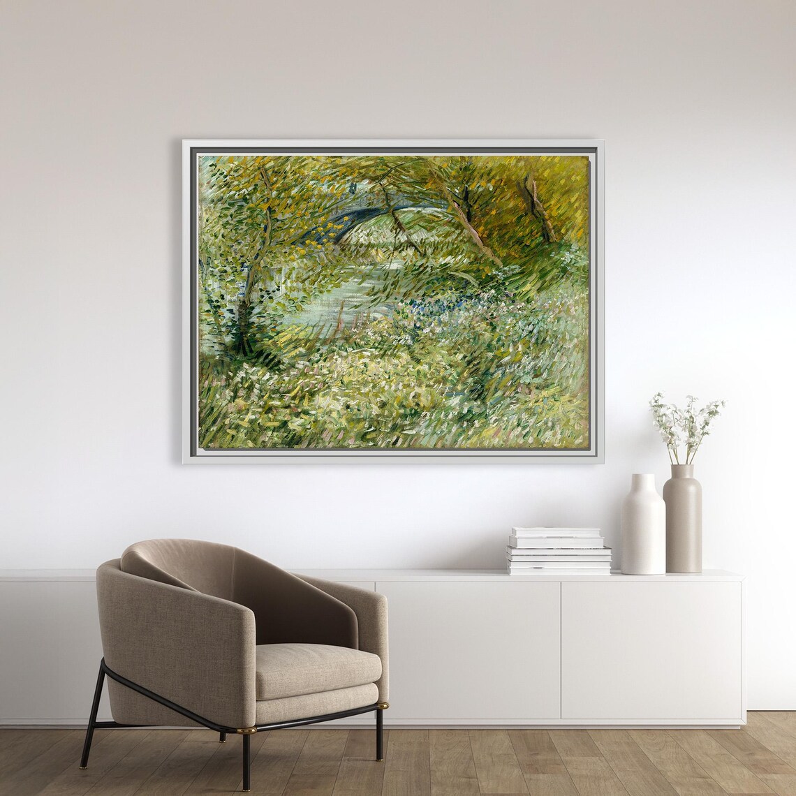 Van Gogh-Inspired Botanical Floral Decor Art Print - Image 2