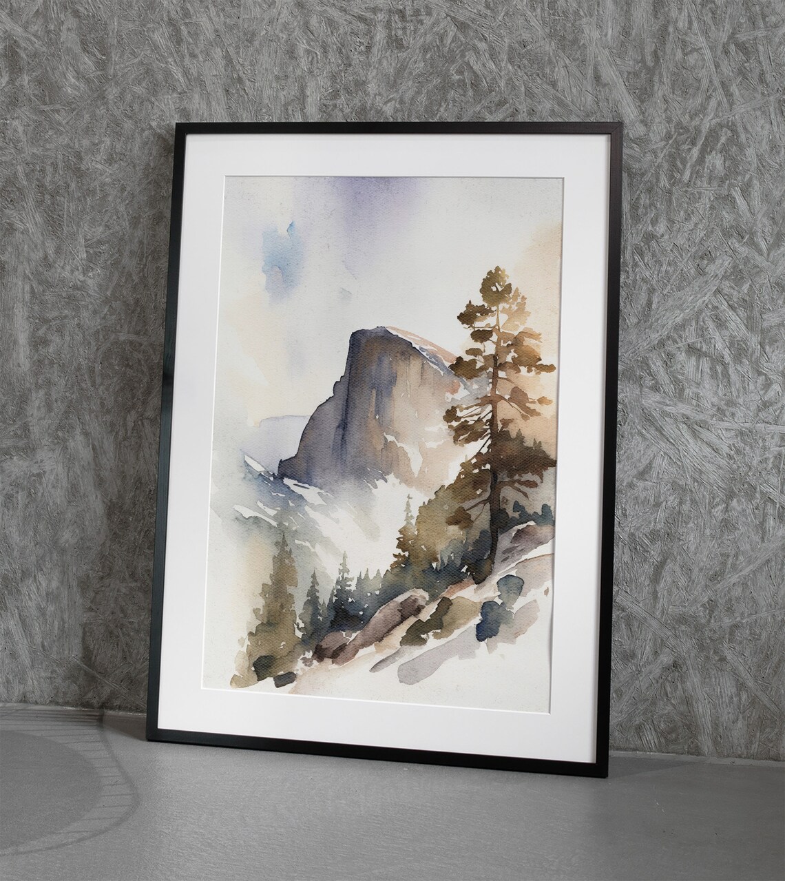 Yosemite, California Landscape Art Print - Image 2