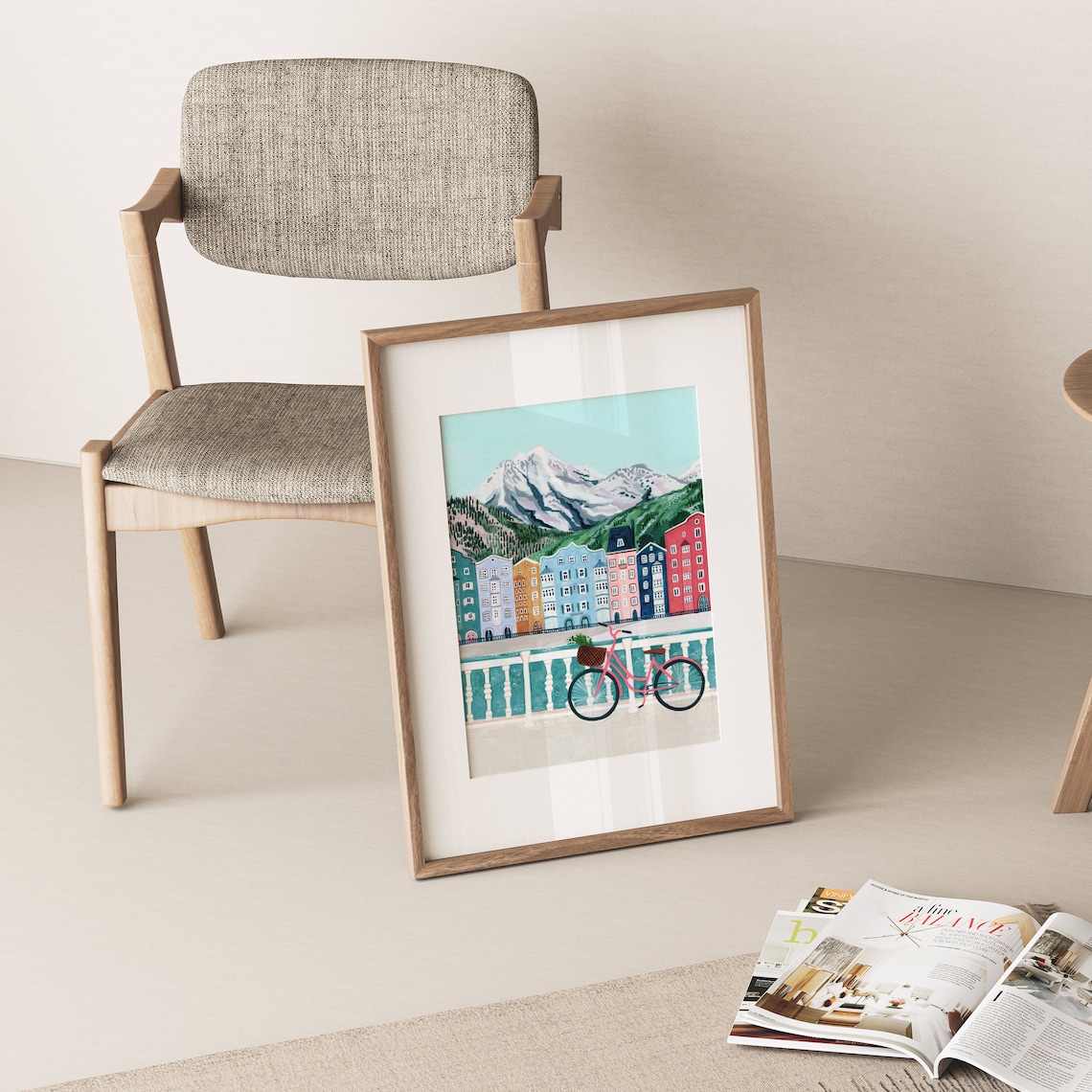 Innsbruck Austria Travel Poster, Austrian Alps - Image 3