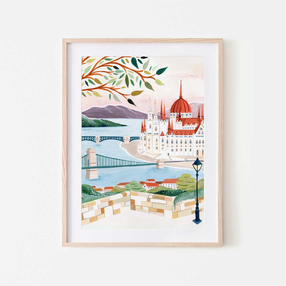 Budapest Travel Gift Home Decor Poster