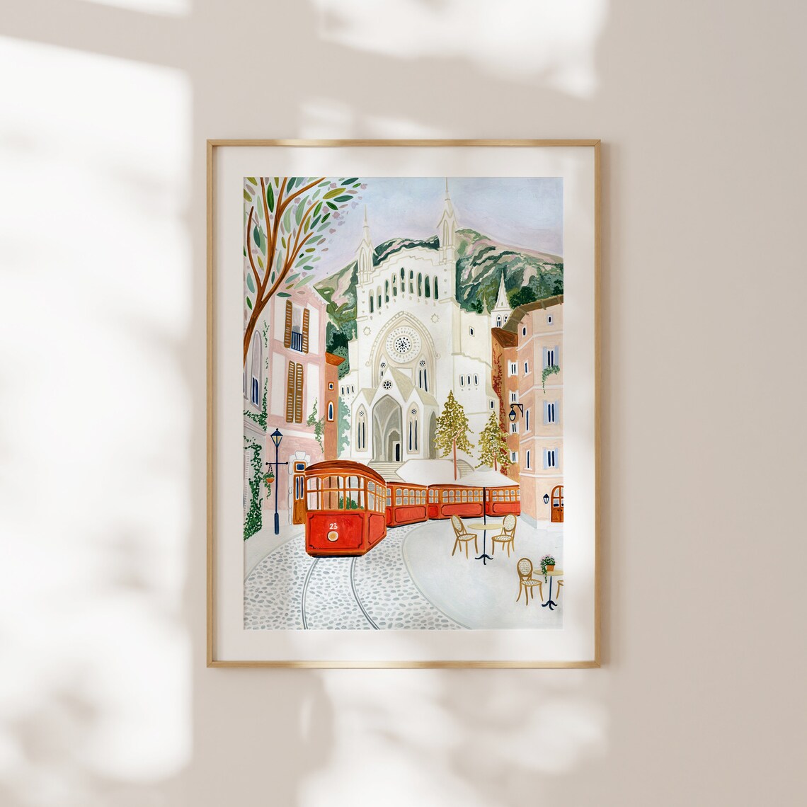 Port De Soller Mallorca Travel Poster - Image 4