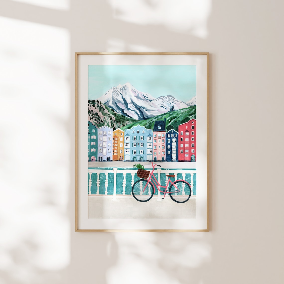 Innsbruck Austria Travel Poster, Austrian Alps - Image 4