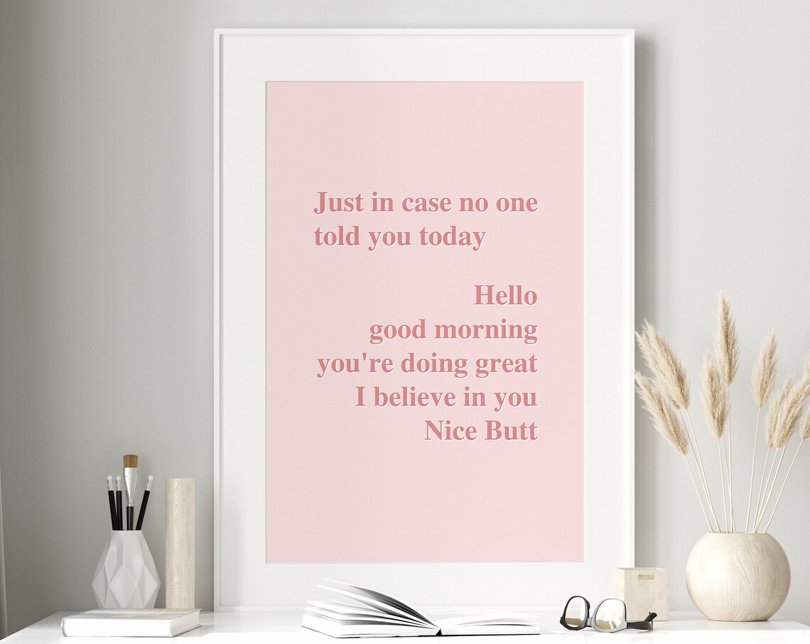 Women Inspirational Wall Art, Bedroom Decor Poster