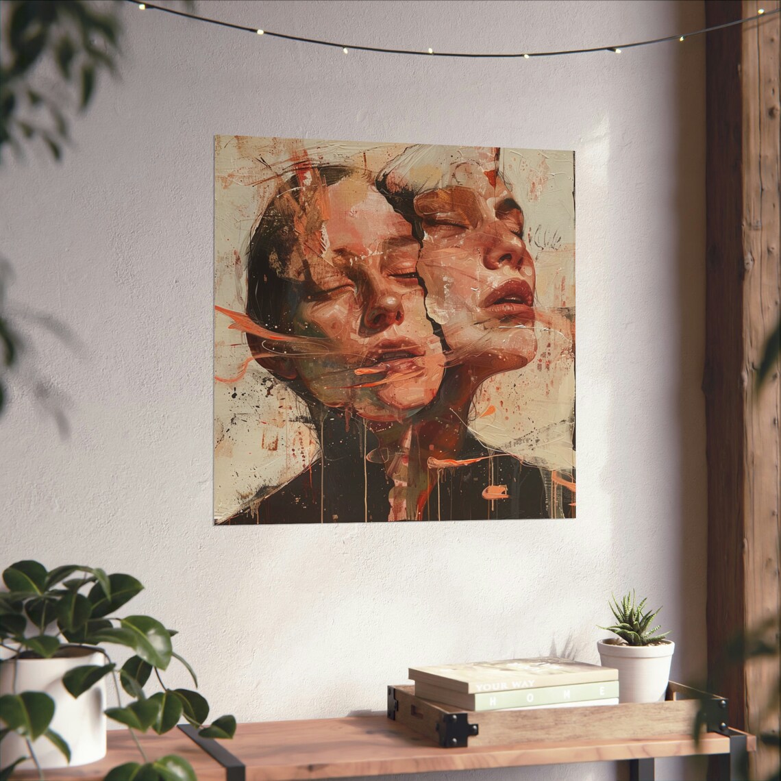 Two Faced Woman, Two Sides Of The Same Coin
