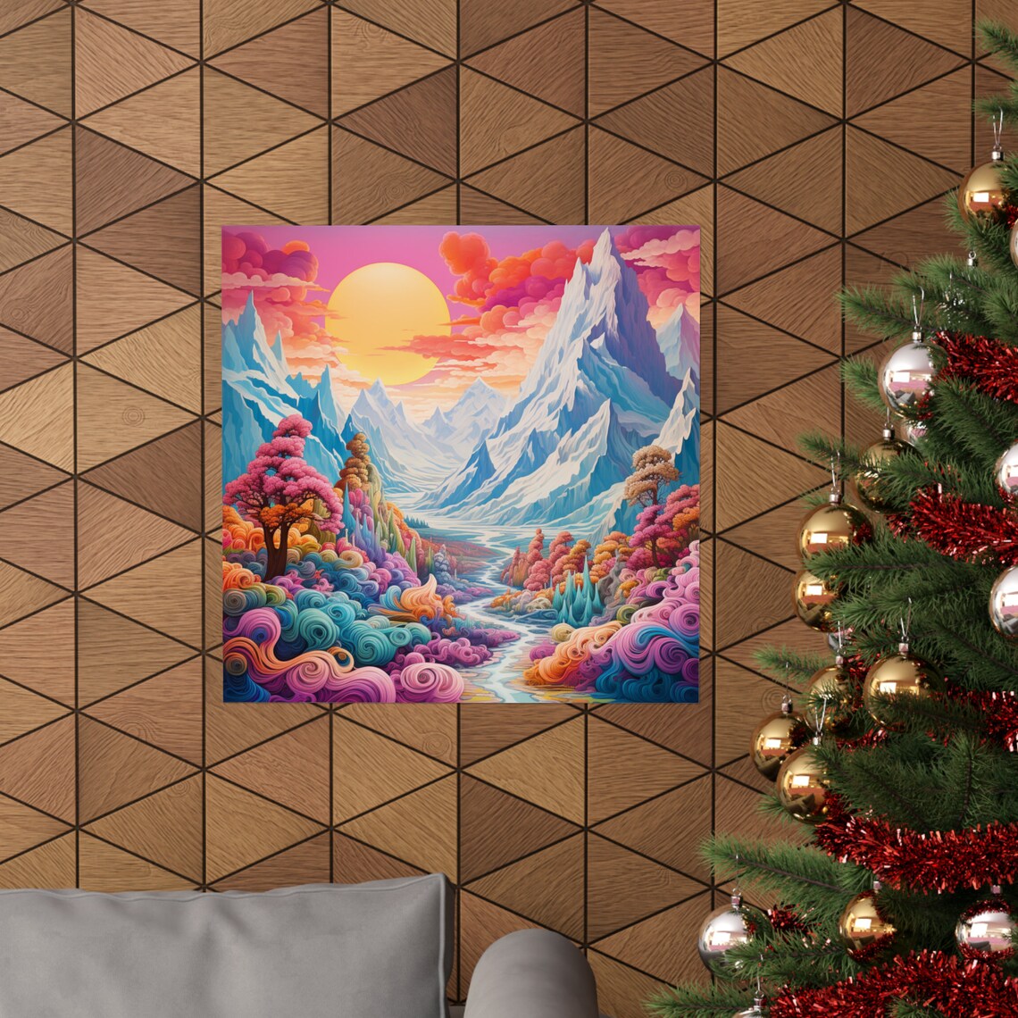 Magical Adventure Through A Fairy Wonderland Poster
