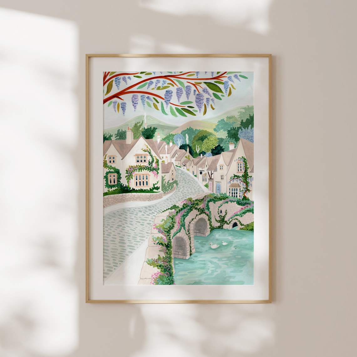 Cotswolds England Art Print, English Countryside - Image 5