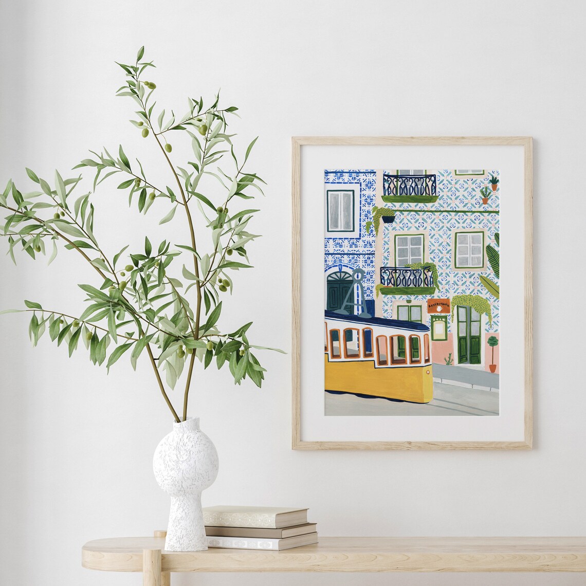 Lisbon Portugal Travel Poster, Europe Wall Art - Image 5
