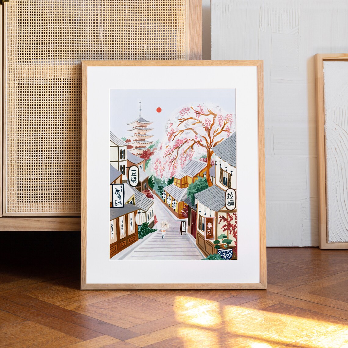 Kyoto Japan Travel Poster, Asia Wall Art Print - Image 5
