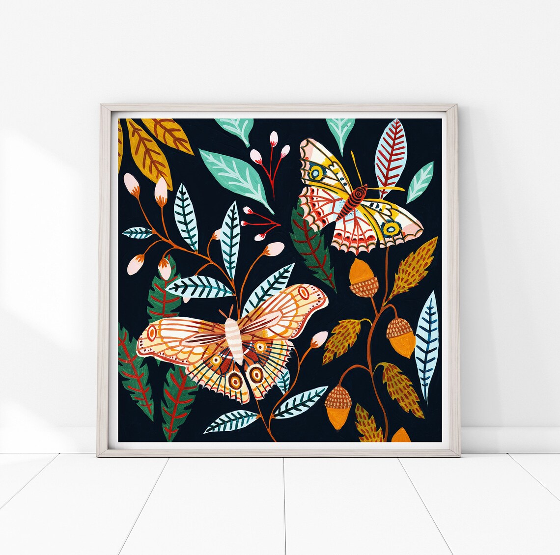 Butterfly Print, Woodland Nursery Decor Art Print - Image 5
