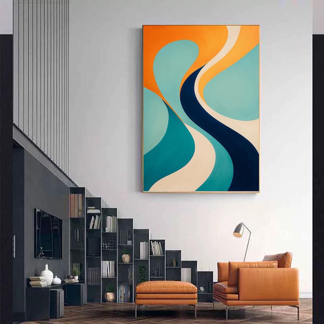 Original Abstract - Traditional Travel Poster - Image 2