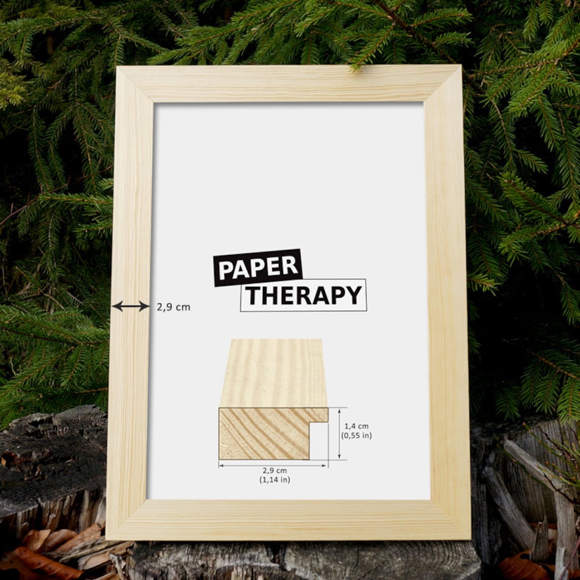 Simple Wood Frame for Poster Photography - Image 2