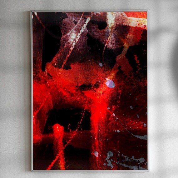 The Vastness Of Space, Mixed Media Abstract Painting