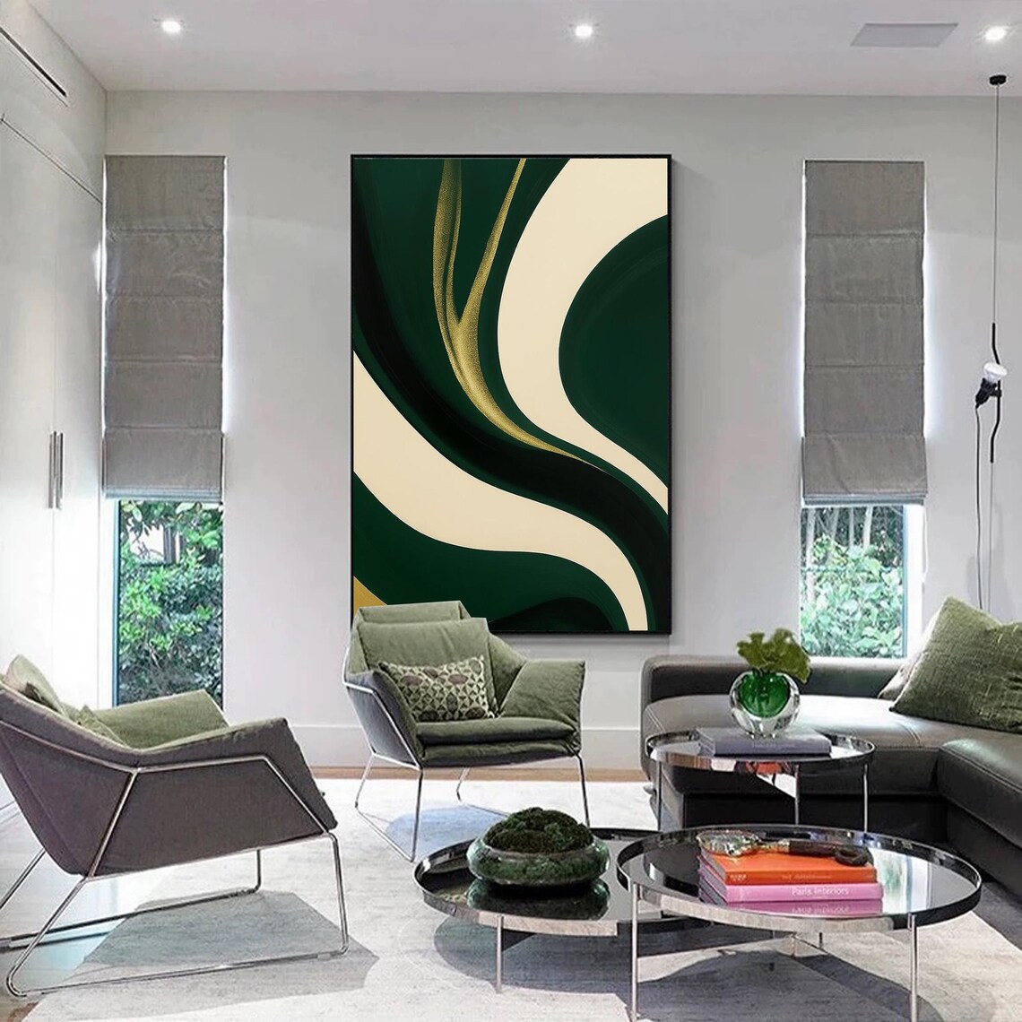 Original Abstract - Contemporary Travel Poster - Image 3