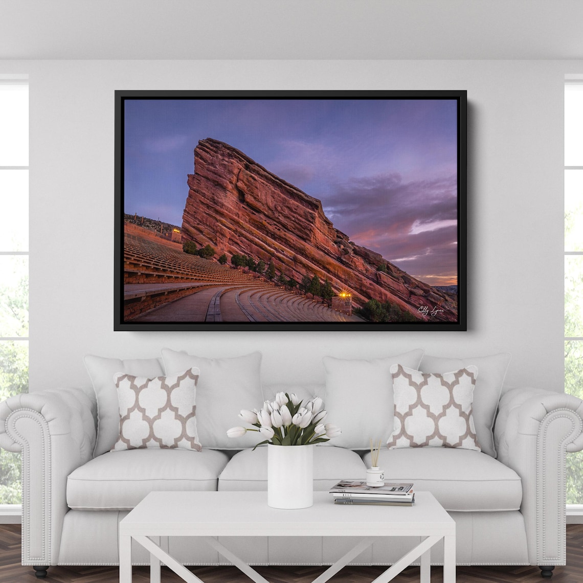 Colorado Red Rocks Amphitheatre Art Print, Harmony