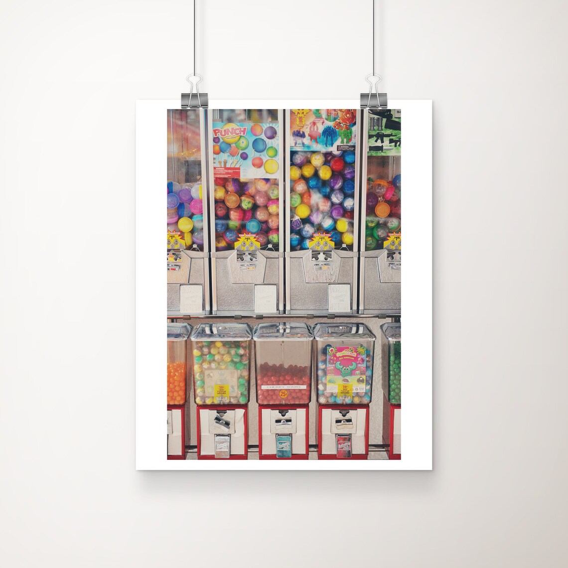 Manitou Springs Vintage Gumball Candy Machine Arcade Photo Print