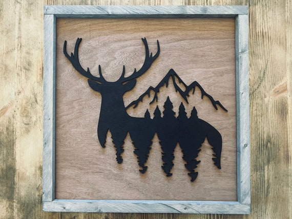 Nature Sign Farmhouse Sign Farmhouse Style Wood Sign Camper Sign 3d Design